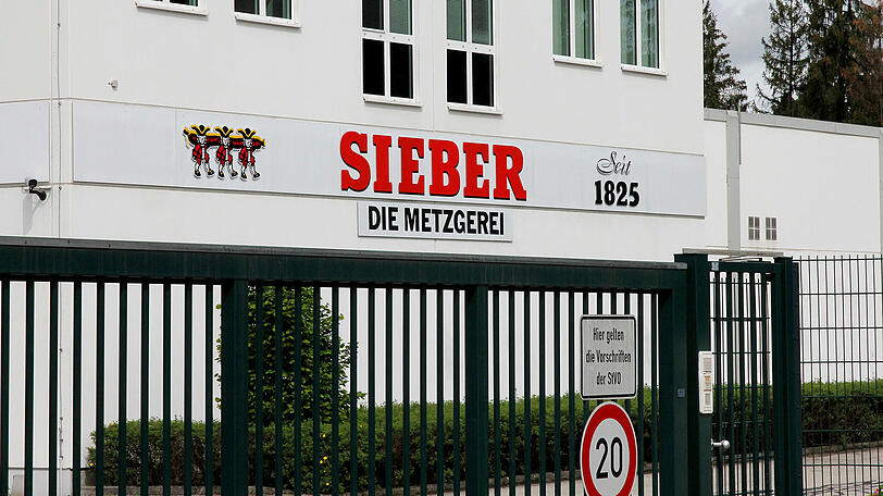 Das Firmengelände der Großmetzgerei Sieber. Ihr Insolvenzverwalter Josef Hingerl sieht die Schuld für das Ende des Traditionsunternehmens bei den Behörden.
