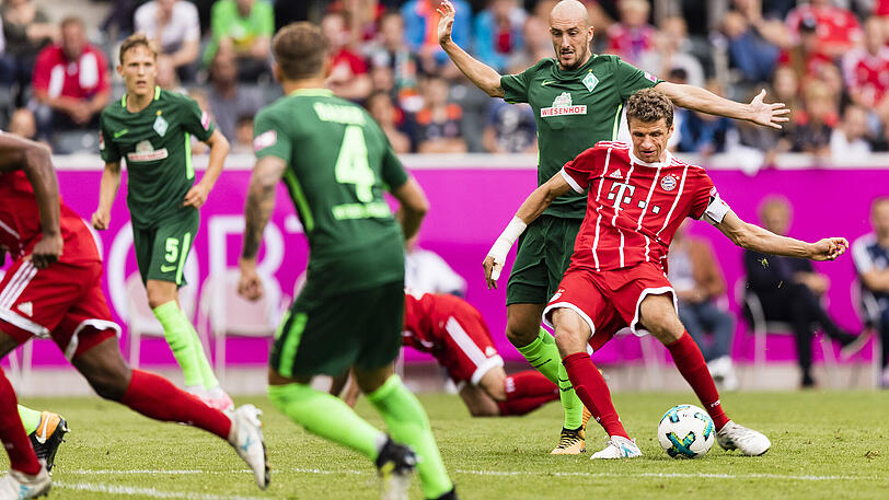 Doch das erste Tor in diesem Finale erzielte Thomas Müller in der 13. Minute.
