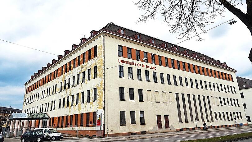 Ein bisserl in die Jahre gekommen: die alte Universität auf dem Gelände der McGraw-Kaserne in Obergiesing.