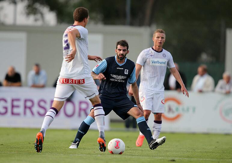 Unentschieden spielten die Löwen am Dienstag gegen Austria Wien - für mehr hat's nicht gereicht. Die Bilder vom Testspiel