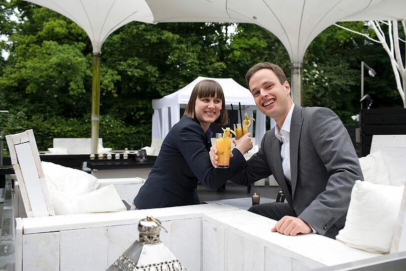 Anna Cetto und Boris Braune Projektleiter Bayerische Philharmonie e.V.