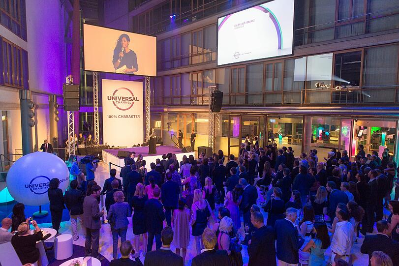 Promis in München bei der Premieren-Party des TV-Senders "Universal Channel"