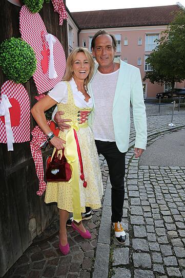 Gundis Zambo mit Ehemann Christof Mahrdt.