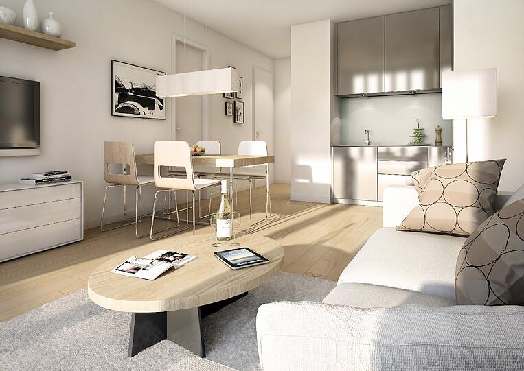 650 Wohnungen sollen rund 1300 Münchnern ein Zuhause bieten. Im ersten Bauabschnitt, der diesen Sommer startet, sind nur Eigentumswohnungen vorgesehen (Quadratmeterpreis: rund 5000 Euro).