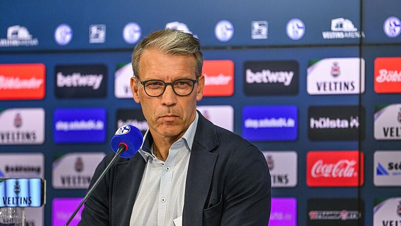 Verlässt Schalke nach Saisonende: Sportvorstand Peter Knäbel.