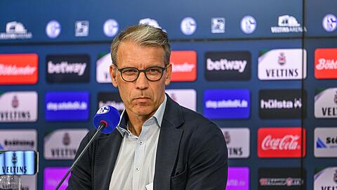 Verlässt Schalke nach Saisonende: Sportvorstand Peter Knäbel.