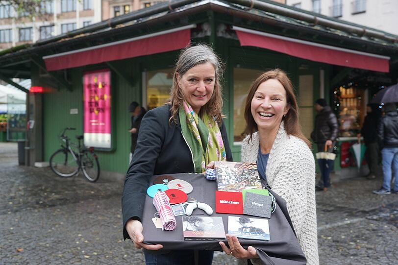 Babette Mack (links) und Marion Marr ziehen ins das ehemalige Pörer-Standl ein.