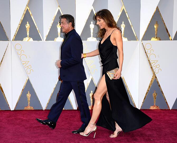 Sylvester Stallone und Jennifer Flavin.