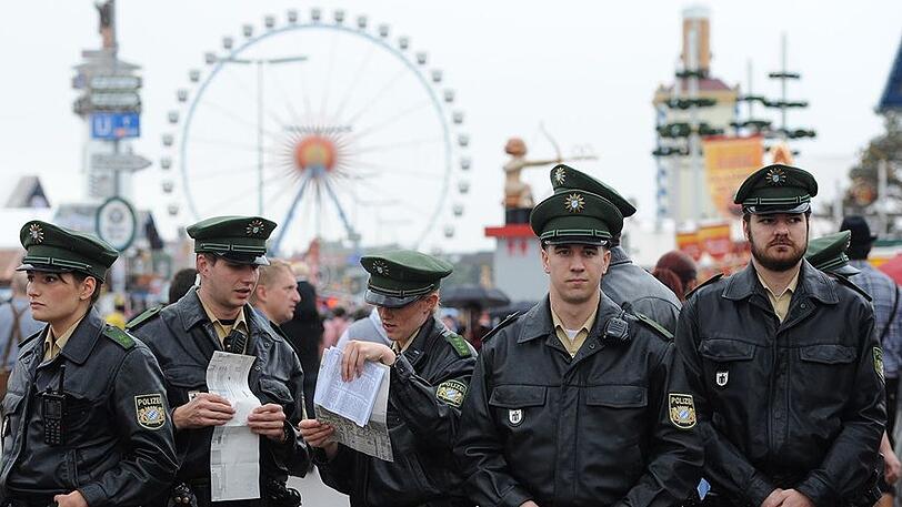 Die Wiesn-Wache hatte am Wochenende viel zu tun.