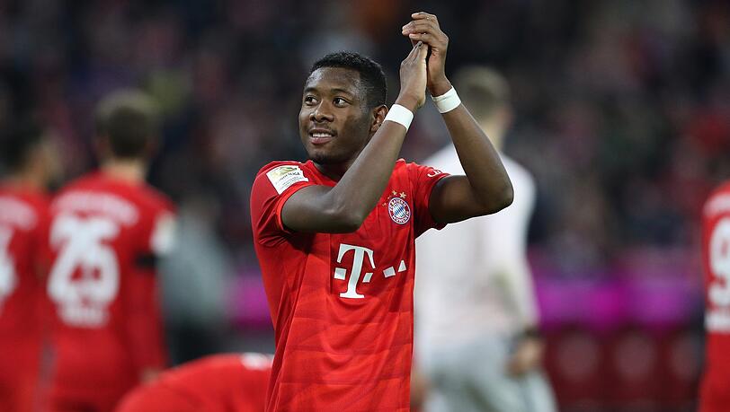 David Alaba war bis zur Corona-Pause eine der positiven Überraschungen bei den Bayern. David Alaba war bis zur Corona-Pause eine der positiven Überraschungen bei den Bayern.