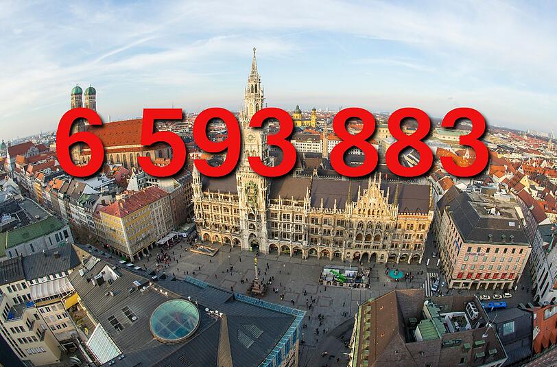 ... Touristen kamen 2014 nach München. Das sind 290 929 mehr als im Vorjahr. Die Touristen
brachten es auf 13 448 048 Übernachtungen. Das sind wiederum 553 520 mehr als im Vorjahr.