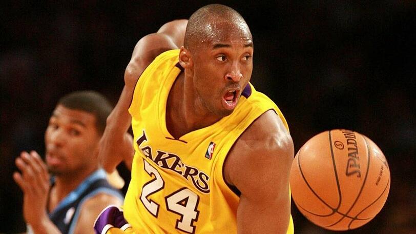 Kobe Bryant während eines seiner unzähligen NBA-Spiele