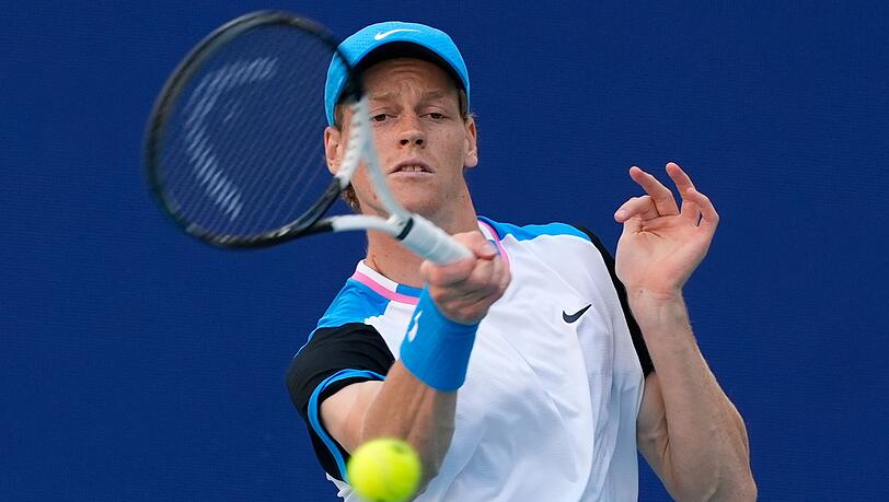 Jannik Sinner setzte sich im Finale von Miami gegen Grigor Dimitrow mit 2:0 in Sätzen durch.