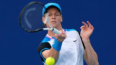 Jannik Sinner setzte sich im Finale von Miami gegen Grigor Dimitrow mit 2:0 in Sätzen durch.