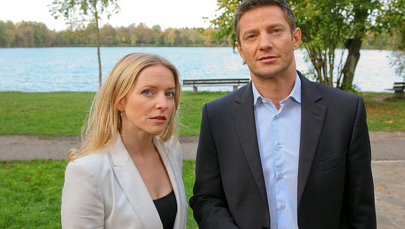 Diana Staehly, hier mit Igor Jeftic, war von 2007 bis 2016 bei den "Rosenheim-Cops" zu sehen.