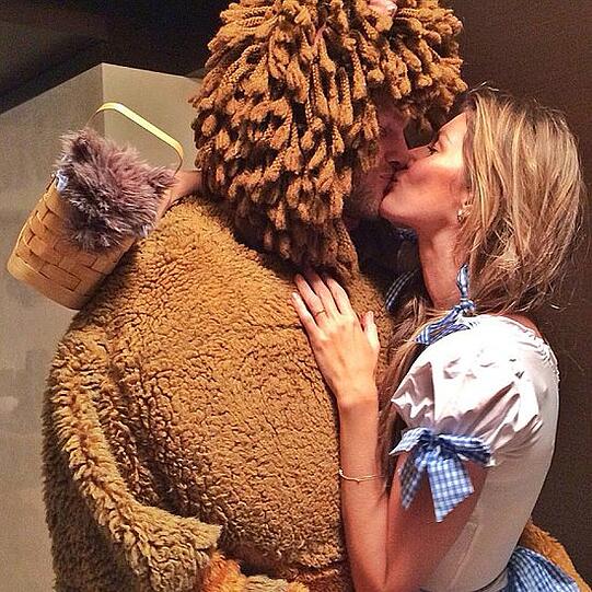 Gisele Bündchen und ihr Mann Tom Brady haben sich vom Zauberer aus Oz inspirieren lassen
