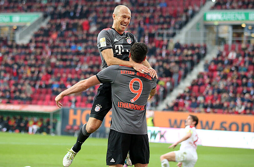 Sollte Arjen Robben gegen seinen Ex-Klub treffen, wird er sich beim Torjubel nicht zurückhalten.