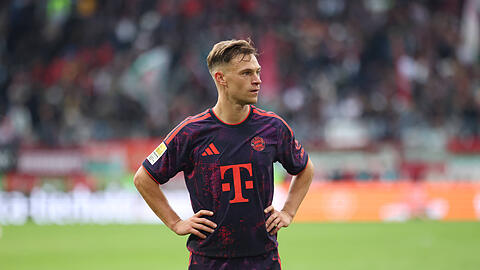 Joshua Kimmich stand gegen Augsburg &uuml;ber die volle Distanz auf dem Platz.