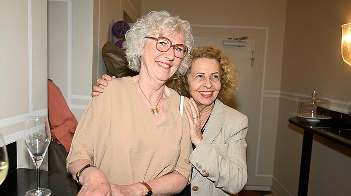 Anita Wepper und  Michaela May sind befreundet und unterstützen sich gegenseitig.