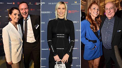 Die Münchner Prominenz feiert im Bayerischen Hof die "Best Brand Awards".