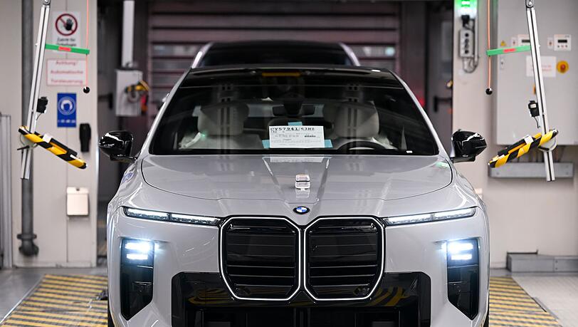 Die neue BMW 7er-Modellreihe wird im Werk Dingolfing gefertigt.