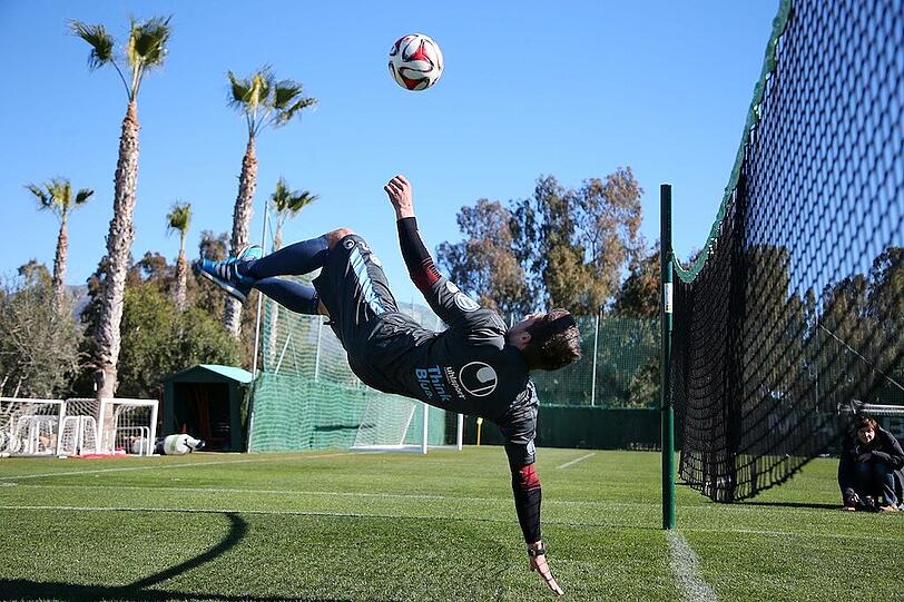 Der TSV 1860 im Trainingslager in Marbella.