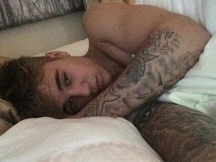Justin Bieber - noch nicht ganz ausgeschlafen?