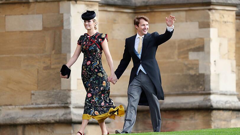 Sänger James Blunt lässt sich die royale Hochzeit nicht entgehen.