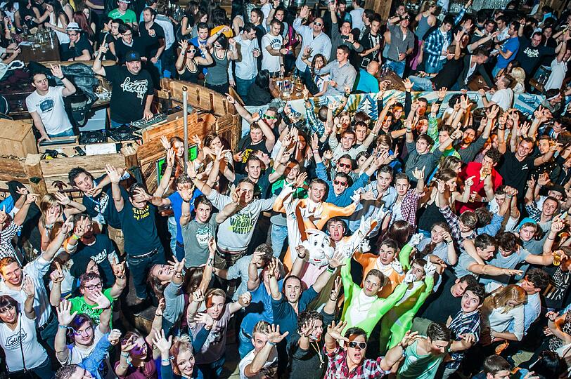 Snow Break Europe 2012 in Schladming: Die Bilder von der irren Party im Schnee