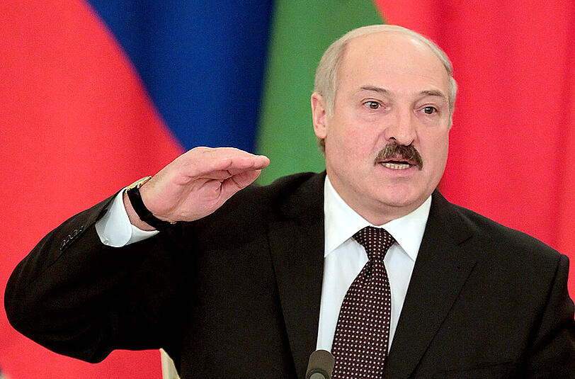 Weißrusslands Präsident Alexander Lukaschenko wurde wiedergewählt - er geht in seine fünfte Amtszeit. (Archivbild)