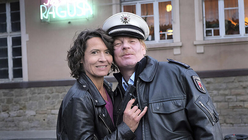 Damals wie heute ein Dream-Team: Ulrike Folkerts und Ben Becker Damals wie heute ein Dream-Team: Ulrike Folkerts und Ben Becker