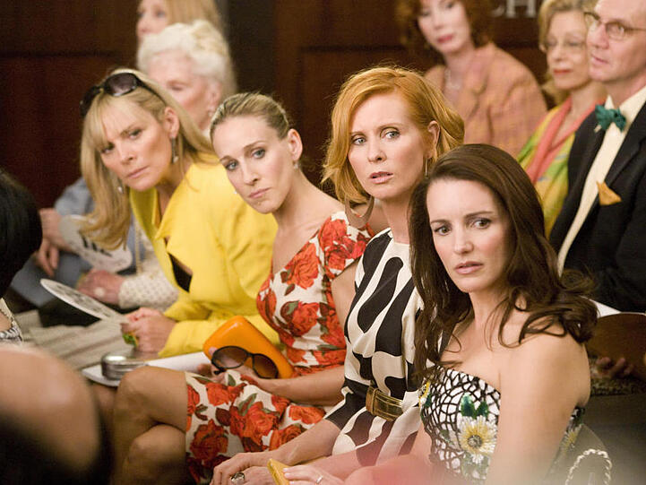 Die Mädels aus "Sex and the City": Samantha, Carrie, Miranda und Charlotte (v. l.)