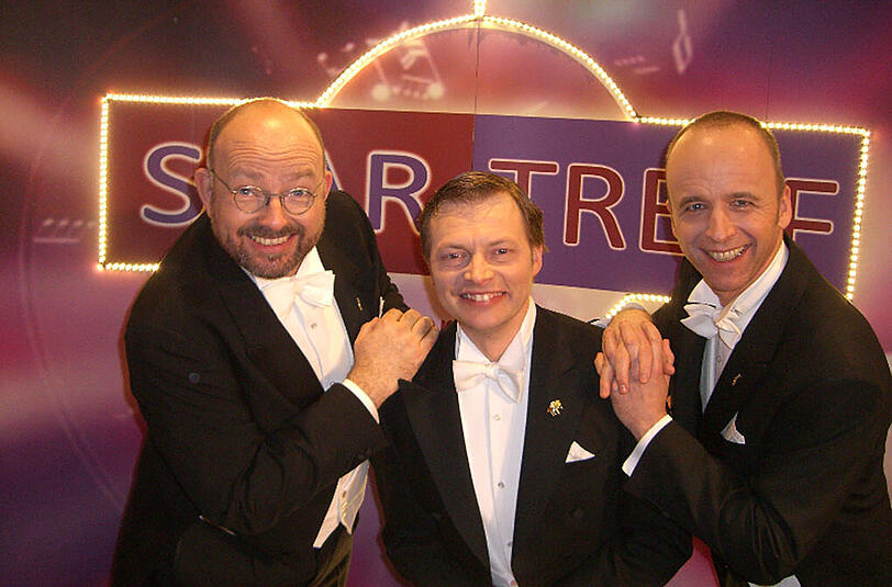 Herren Wunderlich: Herbert Oberhofer, Josef Hacklinger und Georg Anker.