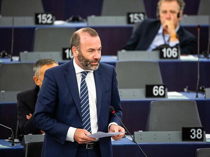 Manfred Weber: "Nur ein Bündnis von Union und Grünen auf Bundesebene kann die gesellschaftlichen Konflikte, die wir in Deutschland haben, befrieden."
