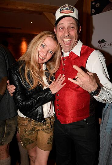 Michel Guillaume und Frau Georgia
