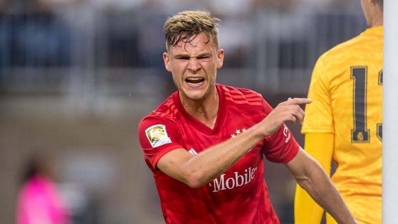 Bayern Münchens Joshua Kimmich reagiert. Foto: Trask Smith/CSM via ZUMA Wire Bayern Münchens Joshua Kimmich reagiert. Foto: Trask Smith/CSM via ZUMA Wire