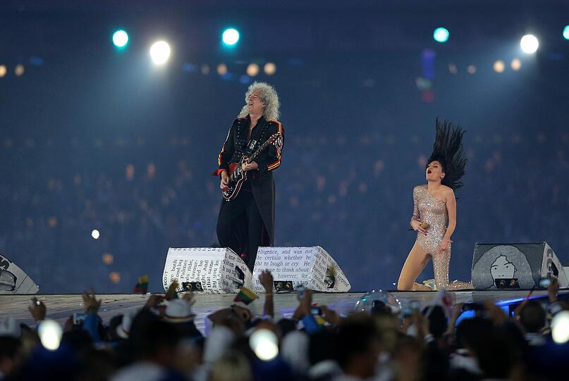 Brian May von der Rock-Band Queen