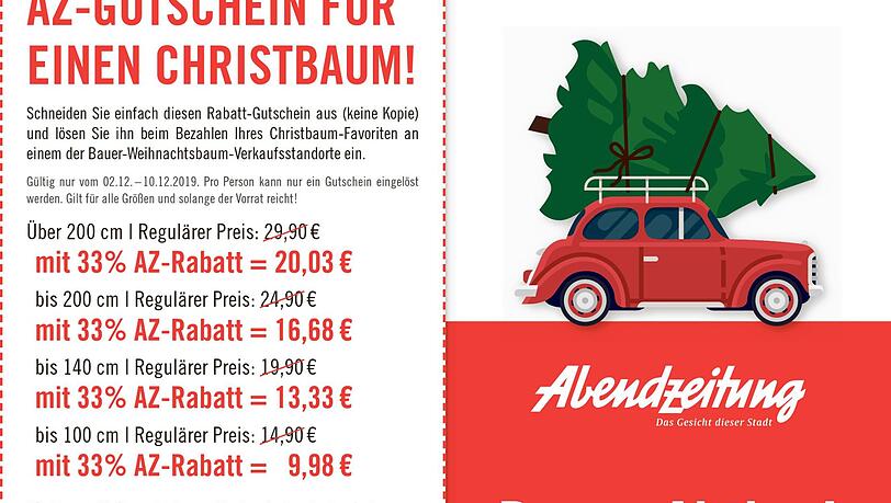 Halten Sie in Ihrer AZ Ausschau nach diesem Rabattcoupon. Halten Sie in Ihrer AZ Ausschau nach diesem Rabattcoupon.