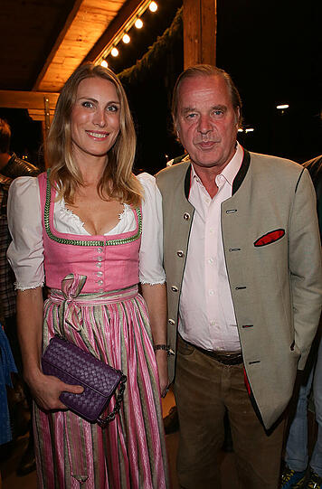 Baron Enno von Ruffin mit Freundin Estelle Rytterborg