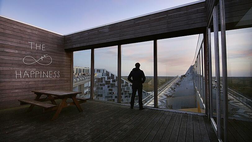 Kopenhagen: das „8 Haus“. Kopenhagen: das „8 Haus“.