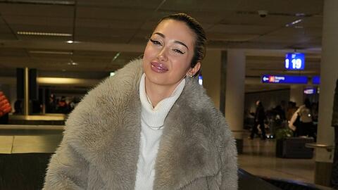 Ariel landete wie die &uuml;brigen Kandidatinnen und Kandidaten am 11. Februar wieder in Frankfurt am Main.