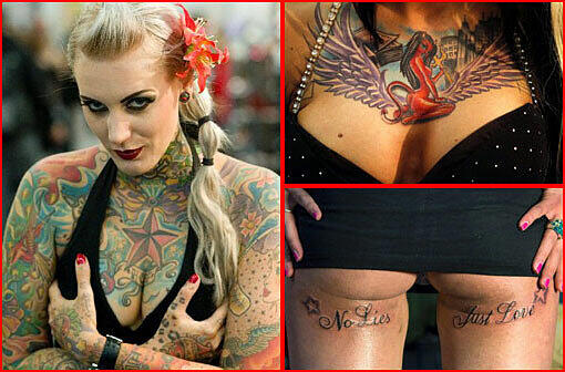 Am Freitag beginnt die Internationale Tattoo Convention in Berlin. Zur Einstimmung zeigen wir in unserer Bilderstrecke die spektakulärsten Tattoos und fragen - ist das noch schön?