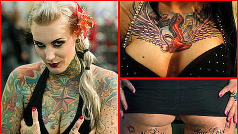 Am Freitag beginnt die Internationale Tattoo Convention in Berlin. Zur Einstimmung zeigen wir in unserer Bilderstrecke die spektakulärsten Tattoos und fragen - ist das noch schön?