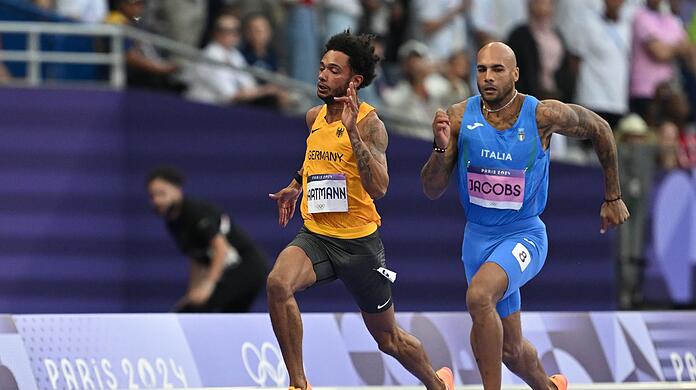 Joshua Hartmann schied im 100-Meter-Halbfinale aus Joshua Hartmann schied im 100-Meter-Halbfinale aus