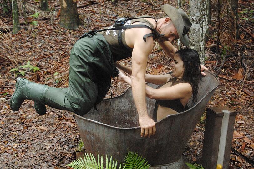 Tanja und Benjamin auf Schatzsuche: Die Bilder aus dem Dschungelcamp.