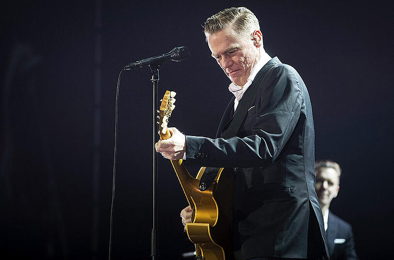 Bryan Adams beim Tour-Auftakt in Madrid.