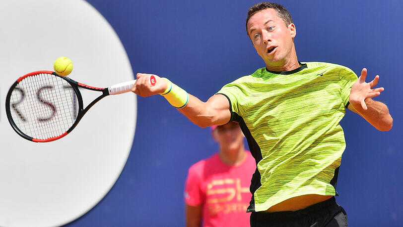 Wenig Probleme im Achtelfinale: Philipp Kohlschreiber. Wenig Probleme im Achtelfinale: Philipp Kohlschreiber.
