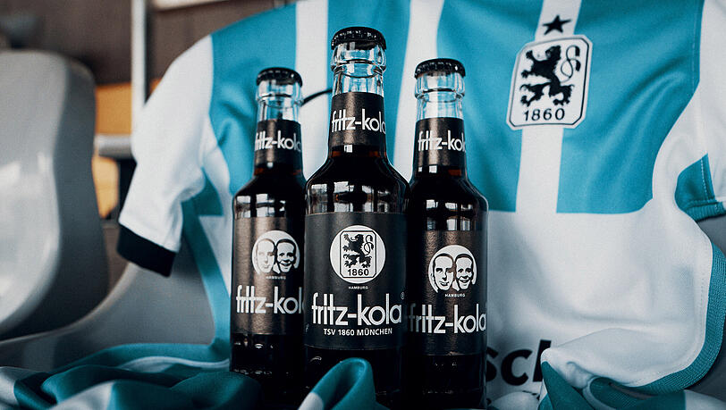 Neuer Sponsor des TSV 1860: Der hamburger Getränkehersteller fritz kola