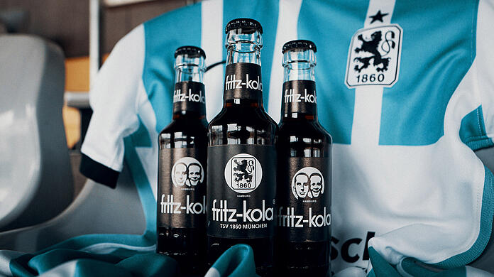 Neuer Sponsor des TSV 1860: Der hamburger Getränkehersteller fritz kola