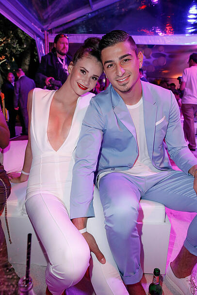 Betty Taube und ihr heutiger Ex-Partner Koray G&uuml;nter im Juni 2016.